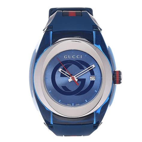 gucci watch blue|authentic gucci watches.